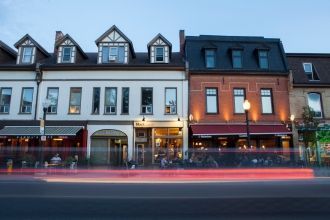 Ночной г.  Питерборо.