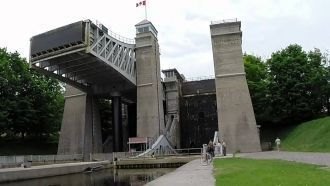 Шлюз. Питерборо.