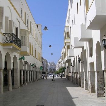 Улица Омара Аль Мухтара в итальянском кв
