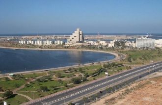Панорама города Бенгази.