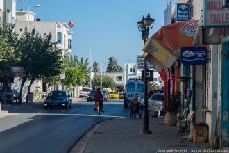 Дороги города Хаммамет