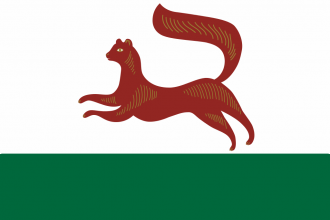 Флаг города Уфа.