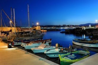 Ночные огни Кань-сюр-Мера.&nbsp;