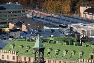 Вантаа с высоты.