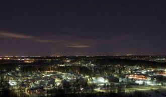 Вантаа ночью.