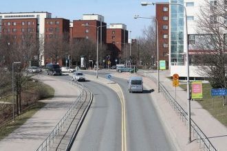 Улица города Вантаа.