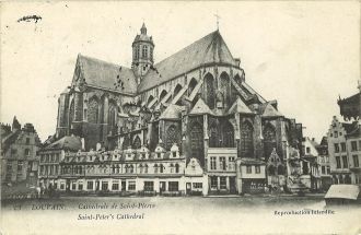 Старые фото города Лёвен - Бельгия.
