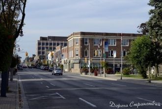 Улица в Ошаве.