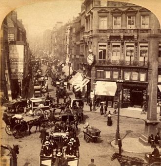 Час пик в Лондоне, 1896