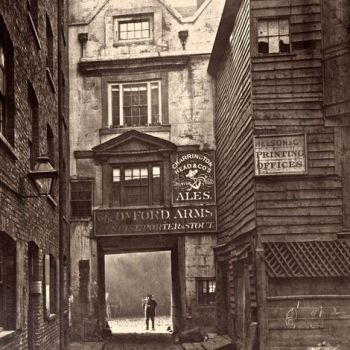Переулок старого Лондона.