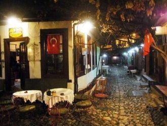 Ночная жизнь в города Сафранболу.