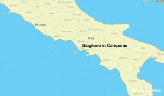 Джульяно-ин-Кампанья на карте Италии.