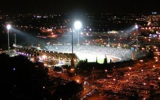 Ночной стадион Рамат-Ган.