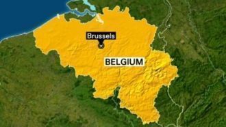 Местоположение Брюсселя на карте Бельгии