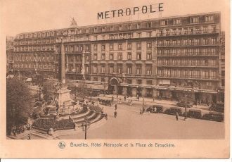 Брюссель, 20-е годы ХХ столетия.
