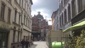 Улица в  Шарлеруа.