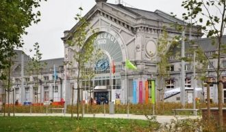 Шарлеруа. Железнодорожный вокзал.