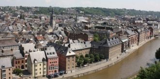 Шарлеруа с высоты птичьего полета.