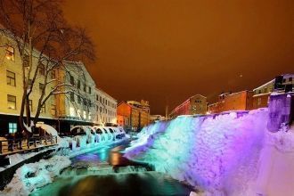 Ночной&nbsp;Норрчёпинг.