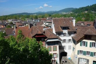 Над крышами Арау.