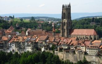 Старый город Фрибург.