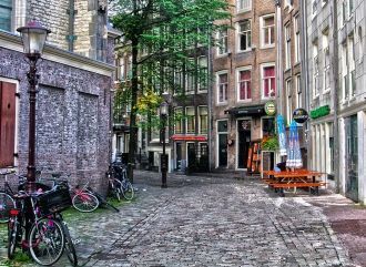 Улицы  Амстердама.