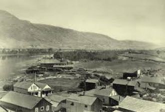 Старый город Камлупс на фото.