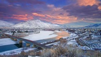 Зимний город&nbsp;Камлупс.