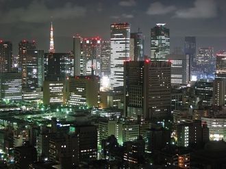 Ночная жизнь Токио.