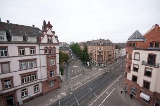 Одна из улиц Карлсруэ.