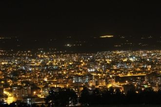 Ночная жизнь города Адыямана.