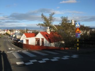 Улица Хабнарфьордюра.