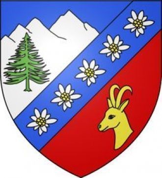 Герб города Шамони, Франция.