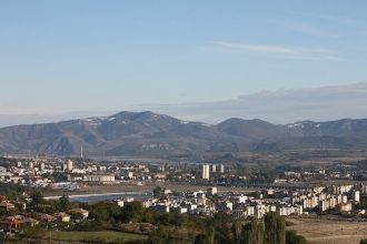 Кырджали с высоты.