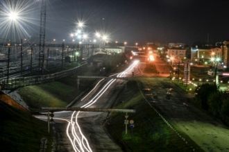 Ночные улицы Канаша.