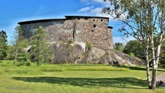 Руины замка Расеборг.