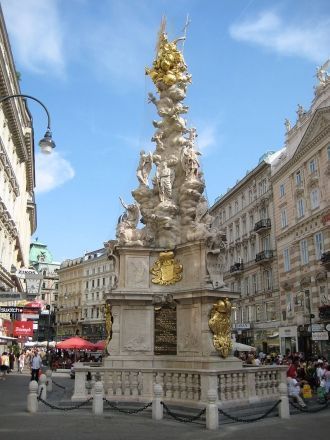 Чумная колонна в Вене.