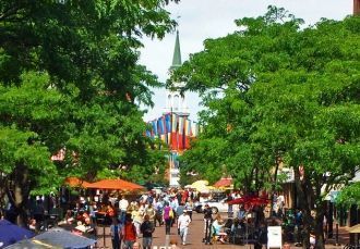 Достопримечательность города Берлингтон.