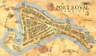 Старинный пиратский Порт Рояль, Кингстон