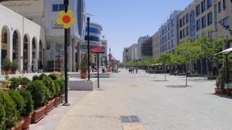 Центральная улица Аммана.