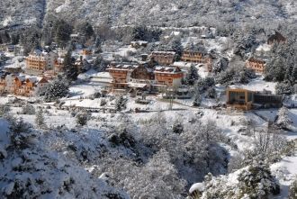 Заснеженный Сан-Карлос-де-Барилоче.&nbsp