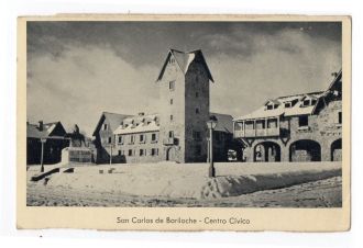 Саг-Карлос-де-Барилоче на старой фотогра