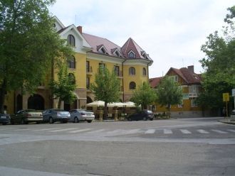 Улица в г. Хисаря.