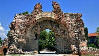 Южные ворота римских укреплений в&nbsp;Х