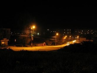 Ночная жизнь в городе Умань.