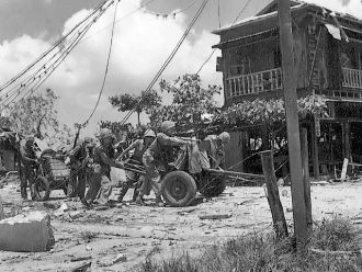 Американцы освобождают Сайпан 1944г.