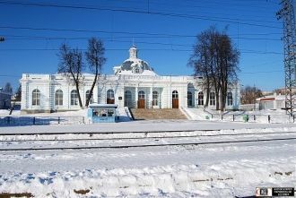 Железнодорожная станция Красноуфимск.