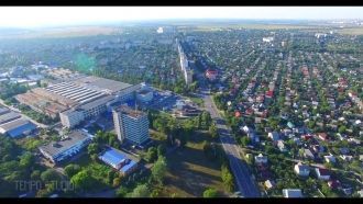 Боярка с высоты птичьего полета.