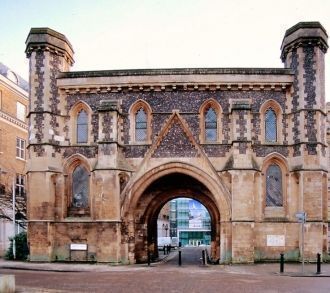 Ворота аббатства. Рединг.