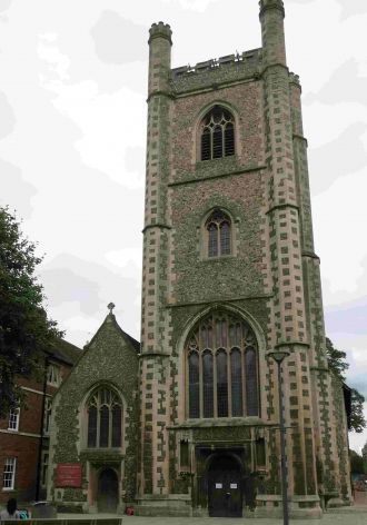 Рединг. Церковь Святого Лоренса.